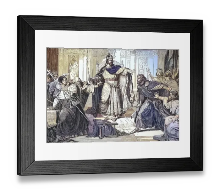 Framed Print : Otto I, called the Red-Haired, was Duke of Bavaria from 1180 until his death Framed Print : Otto I, called the Red-Haired, was Duke of Bavaria from 1180 until his death