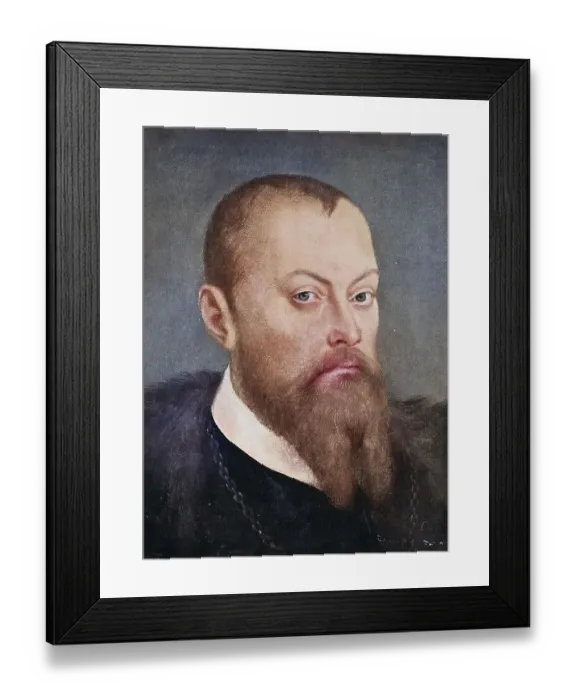 Framed Print : Moritz, Maurice, 21 March 1521 Framed Print : Moritz, Maurice, 21 March 1521