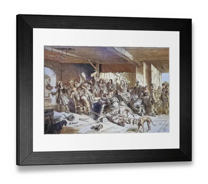 Framed Print : How to make a pennal, a schoolboy
