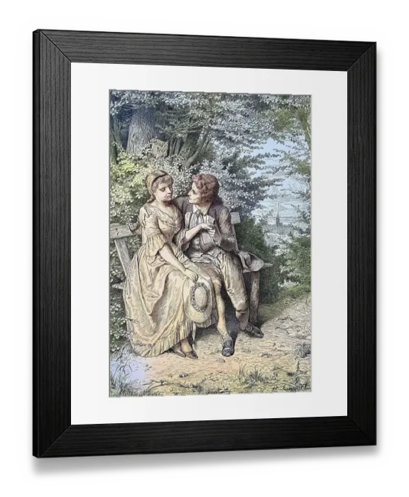 Framed Print : Johann Wolfgang von Goethe was a German writer and statesman Framed Print : Johann Wolfgang von Goethe was a German writer and statesman