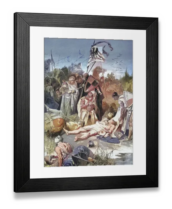 Framed Print : The Battle of the Field of Mars Framed Print : The Battle of the Field of Mars