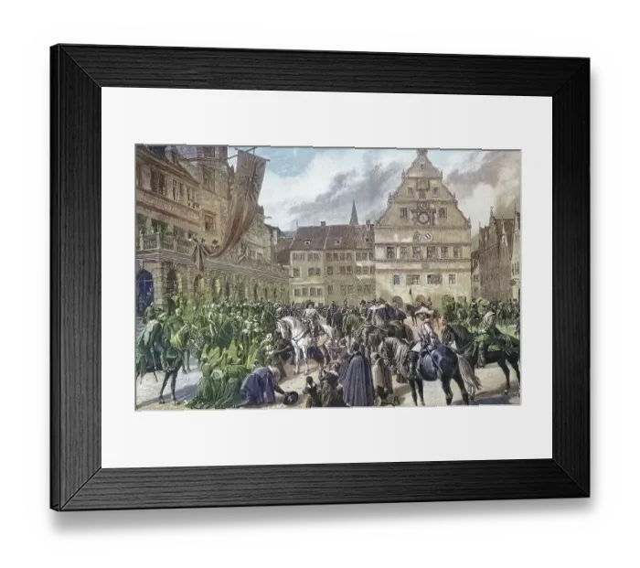 Framed Print : Johann, Johannes, Jean T Serclaes Count of Tilly