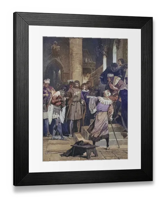 Framed Print : Joachim I Nestor was a Prince-elector of the Margraviate of Brandenburg