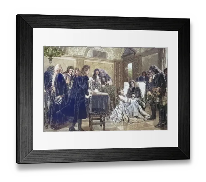Framed Print : Frederick William of Brandenburg from the House of Hohenzollern had been Margrave of Brandenburg since 1640