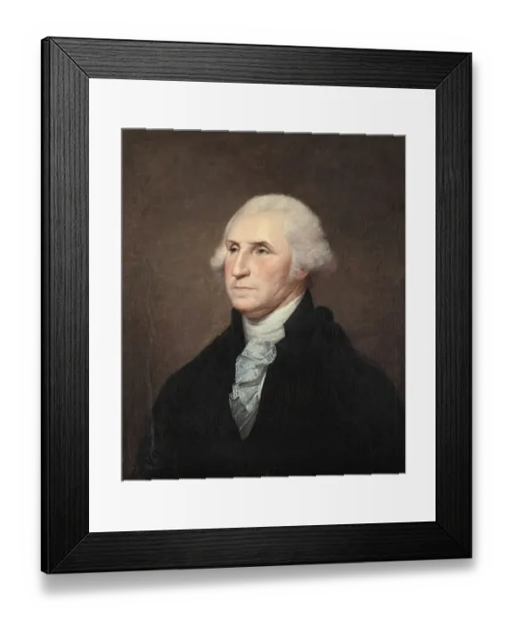 Framed Print : George Washington, 22 February 1732-14 December 1799 Framed Print : George Washington, 22 February 1732-14 December 1799