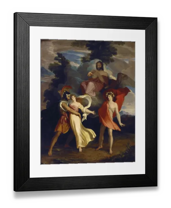Framed Print : The Judgment of Jupiter, supreme deity of the Roman religion Framed Print : The Judgment of Jupiter, supreme deity of the Roman religion