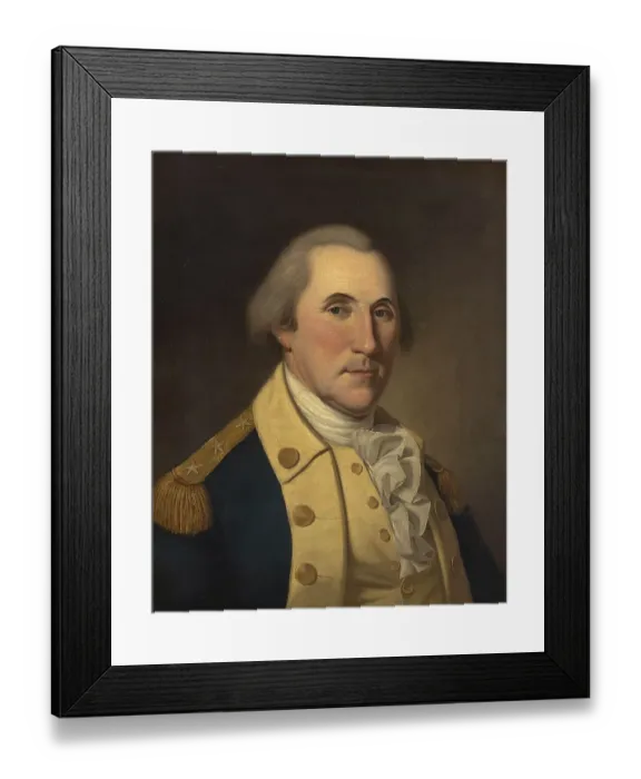 Framed Print : George Washington, 22 February 1732-14 December 1799