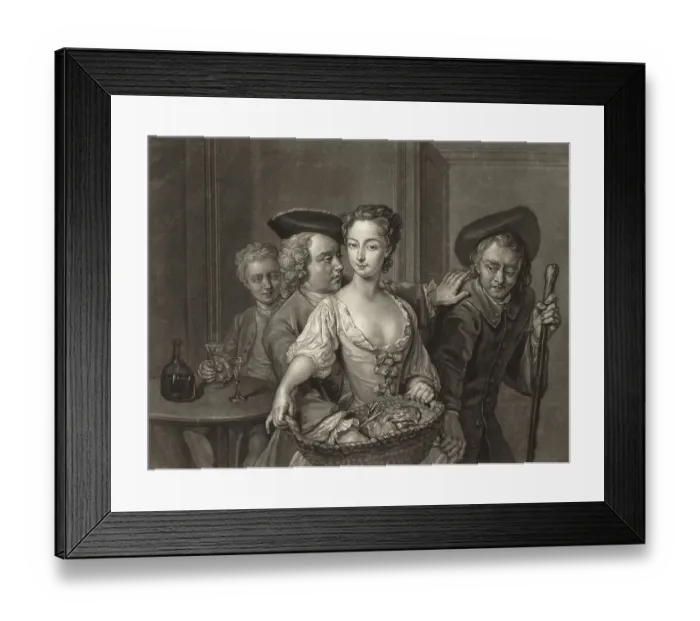 Framed Print : A Scene in the Recruiting Office, c
