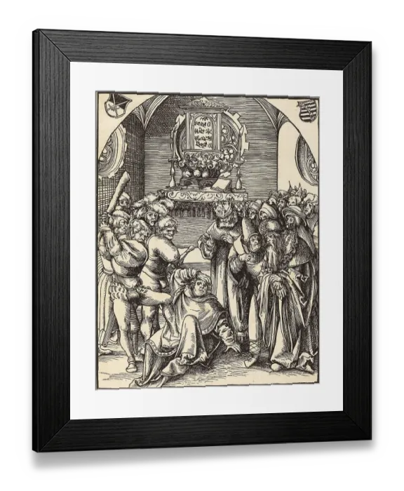 Framed Print : Saint Jude, painting by Lucas Cranach the Elder Framed Print : Saint Jude, painting by Lucas Cranach the Elder