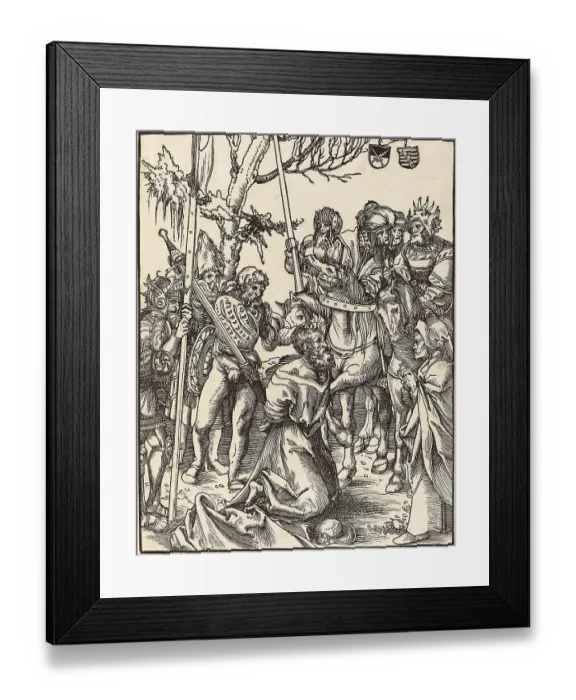 Framed Print : St. James the Greater, painting by Lucas Cranach the Elder