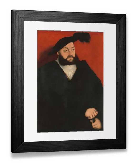 Framed Print : Johann (1498-1537), Duke of Saxony