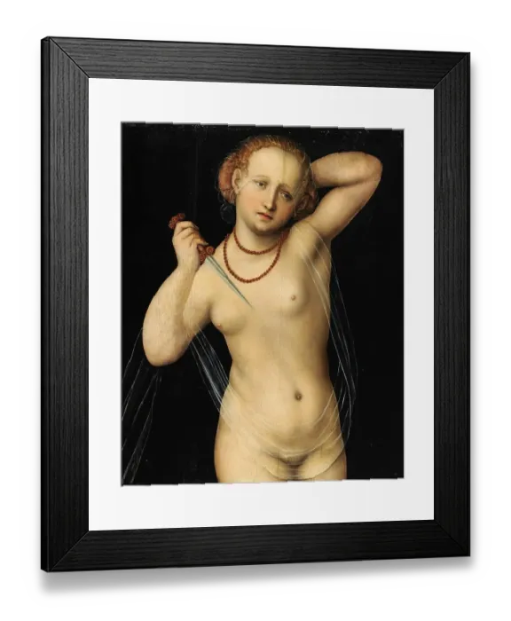 Framed Print : Lucretia with the Dagger, Traditionally the work is considered to be a portrait of Lucretia Borgia