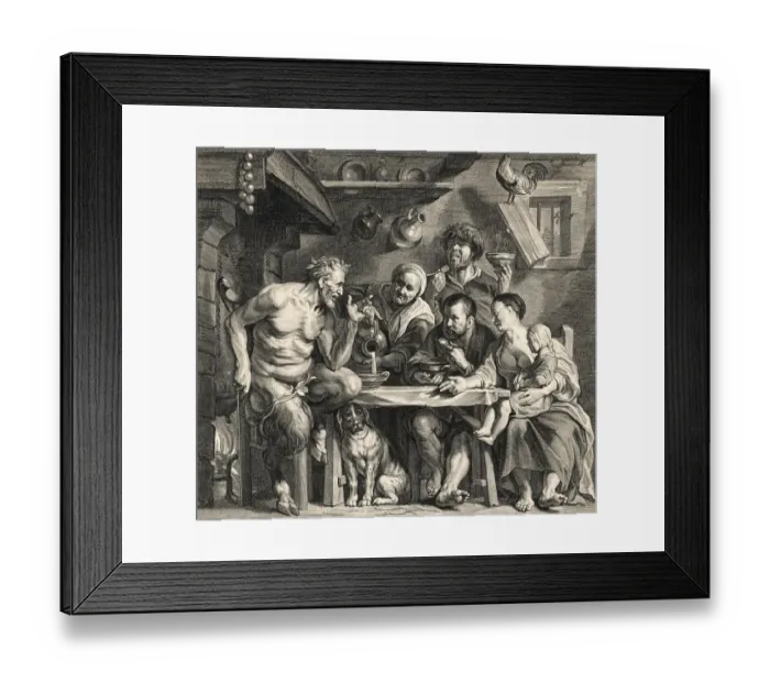 Framed Print : A satyr, hybrid creature of Greek mythology Framed Print : A satyr, hybrid creature of Greek mythology