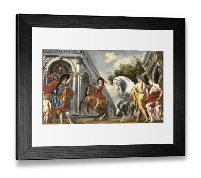 Framed Print : Levade, The Levade is one of the schools above ground of horsemanship Framed Print : Levade, The Levade is one of the schools above ground of horsemanship