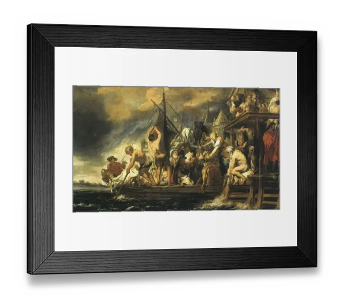 Framed Print : The Miracle of Obol in the Mouth of the Fish