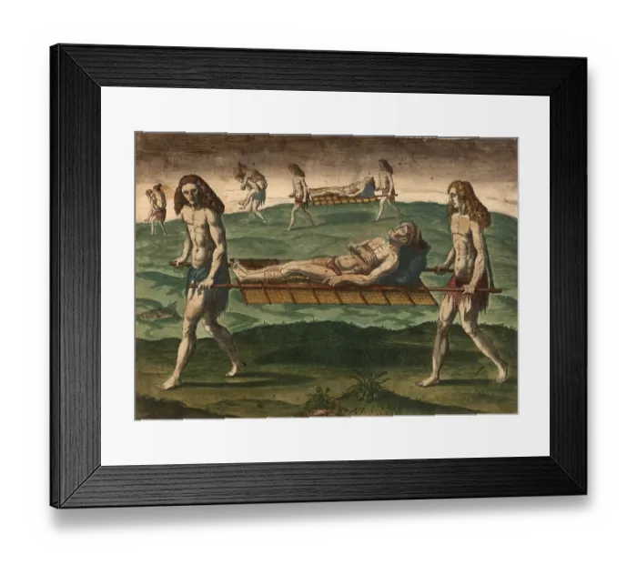 Framed Print : Indians in North America, Hermaphrodites