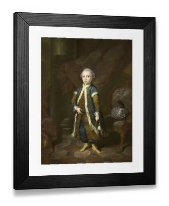 Framed Print : Portrait of Heinrich Reuss, painting by Tischbein
