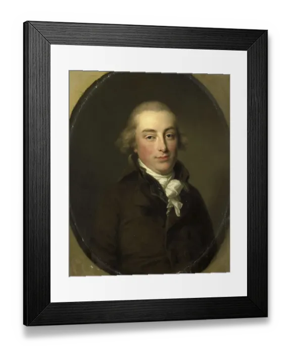 Framed Print : Salomon Rendorp (1767-1824), Brewer Framed Print : Salomon Rendorp (1767-1824), Brewer