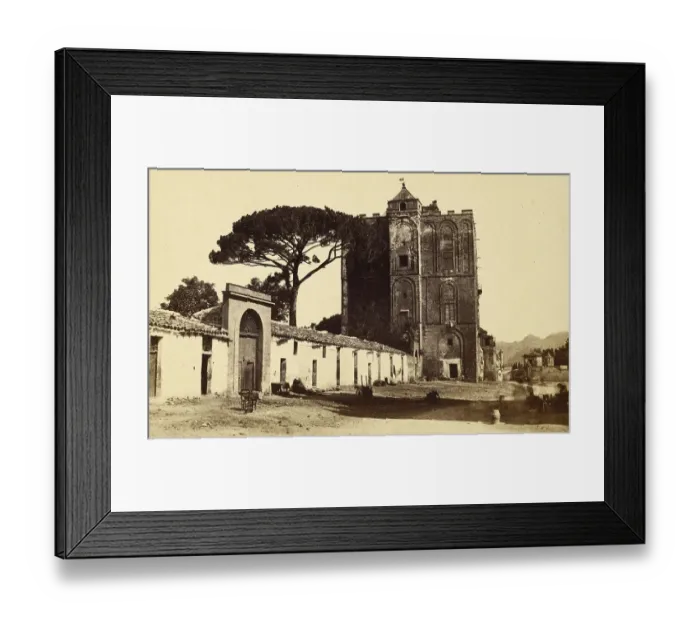 Framed Print : La Zisa, also called Castello della Zisa or Zisa