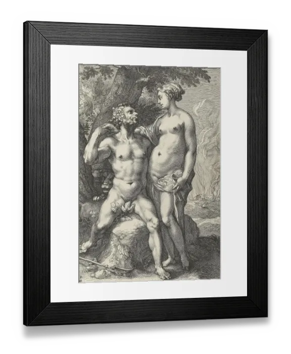 Framed Print : Pluto and Proserpina, a Roman deity