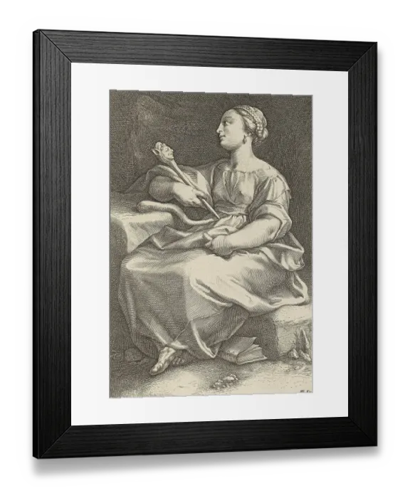 Framed Print : Thalia, in Greek mythology one of the nine Muses Framed Print : Thalia, in Greek mythology one of the nine Muses