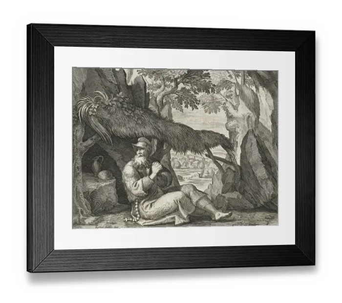 Framed Print : The hermit Guilielmus, also called Wilhelmus and Gulielmus Framed Print : The hermit Guilielmus, also called Wilhelmus and Gulielmus