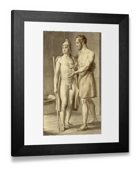 Framed Print : Telemachos, in Greek myth the son of Odysseus and Penelope Framed Print : Telemachos, in Greek myth the son of Odysseus and Penelope
