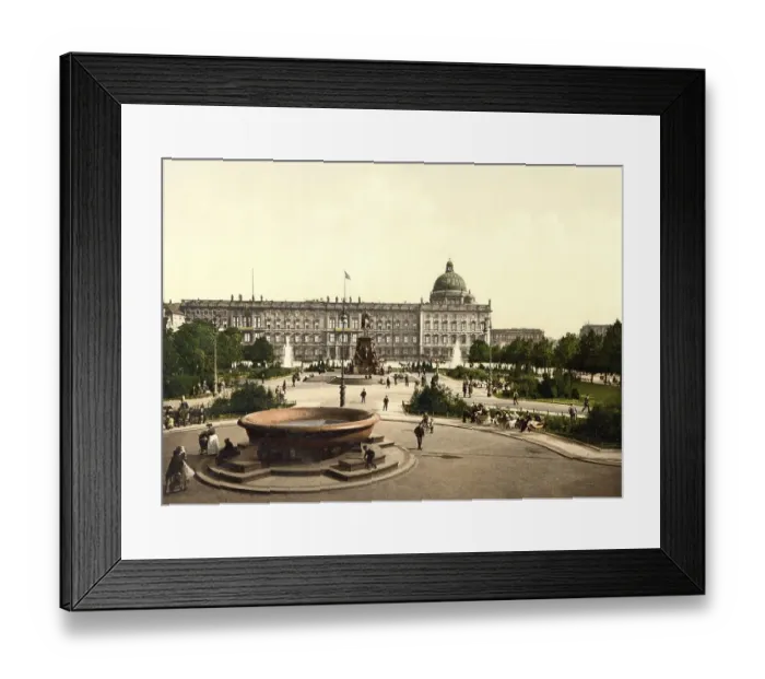 Framed Print : Royal Palace and Amusement Park Framed Print : Royal Palace and Amusement Park