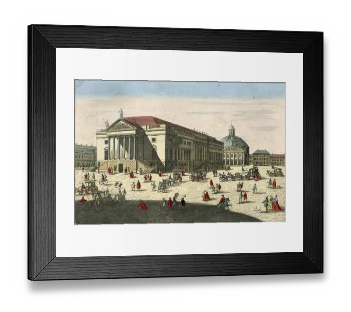 Framed Print : The Opera House and St Hedwig's Church Framed Print : The Opera House and St Hedwig's Church