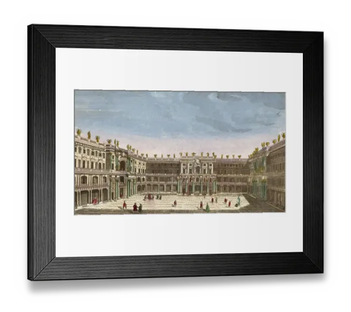 Framed Print : The Berlin City Palace in Berlin circa 1790 Framed Print : The Berlin City Palace in Berlin circa 1790