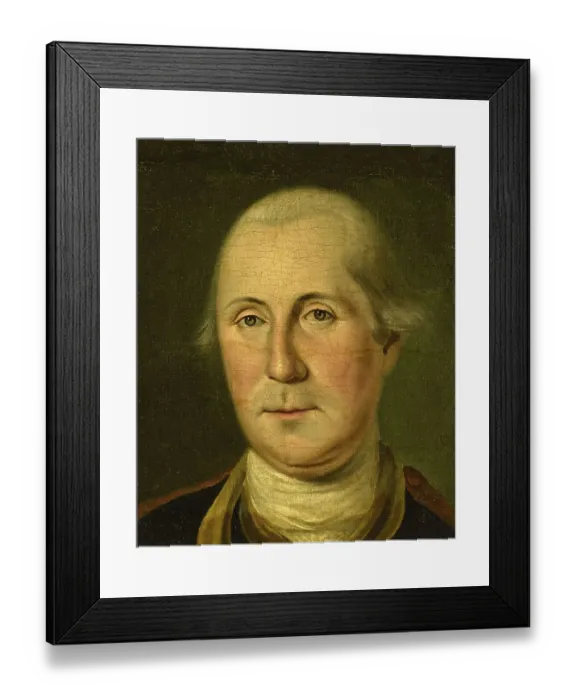 Framed Print : George Washington (22 February 1732 - 14 December 1799)