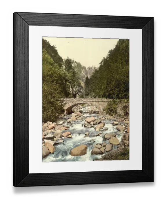 Framed Print : In the Wehra Valley in the Black Forest