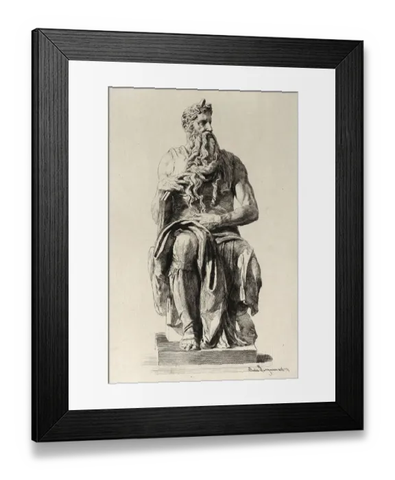 Framed Print : Story of the Prophet Moses, Moses
