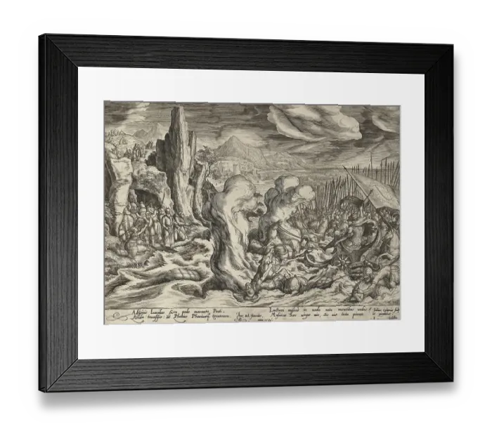 Framed Print : Destruction of the Egyptian Army in the Red Sea Framed Print : Destruction of the Egyptian Army in the Red Sea