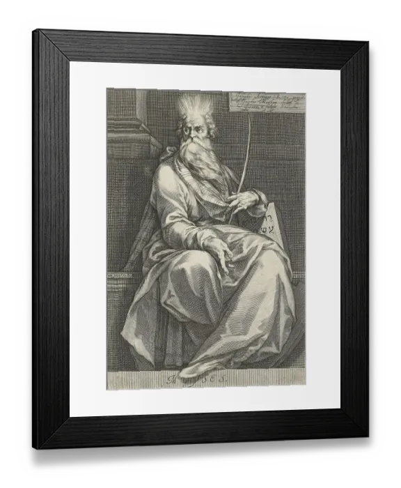 Framed Print : History of the Prophet Moses, Moses as an Old Man Framed Print : History of the Prophet Moses, Moses as an Old Man