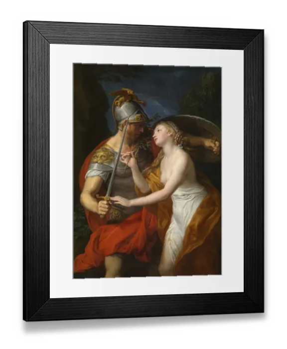 Framed Print : Allegory on the theme of war and peace