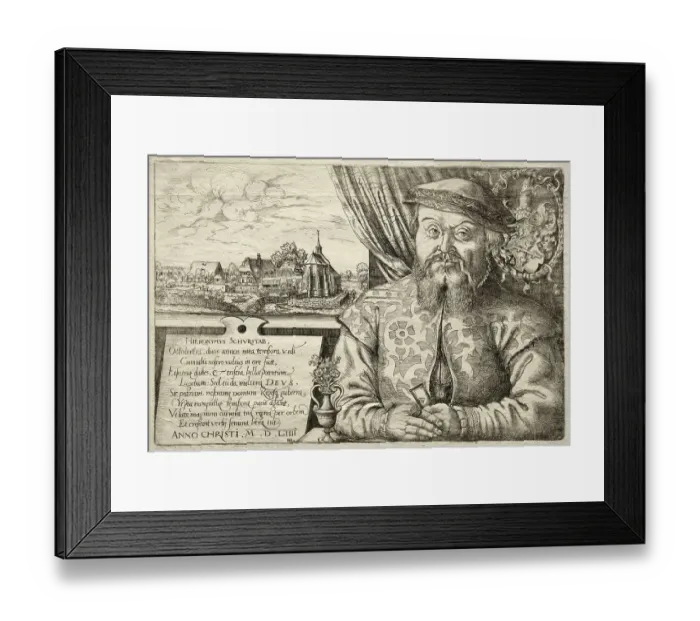 Framed Print : Hieronymus Schurstab, Mayor of Nuremberg