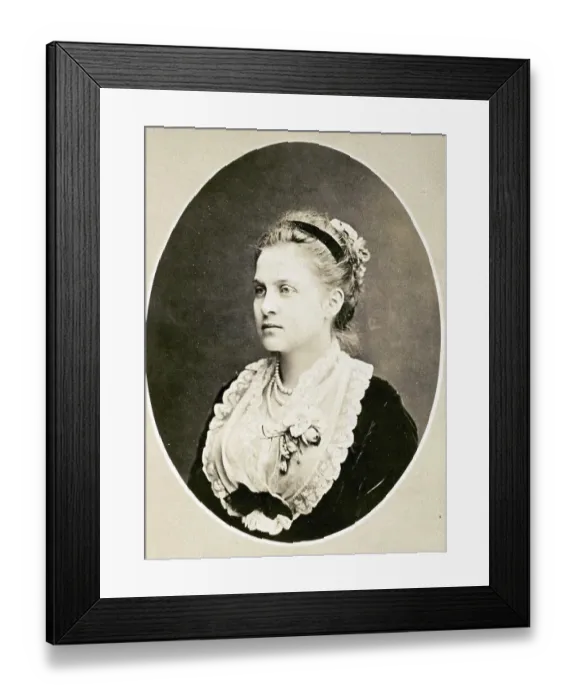 Framed Print : Olga Nikolayevna Romanova (11 September 1822) (30 October 1892) was a Russian Grand Duchess