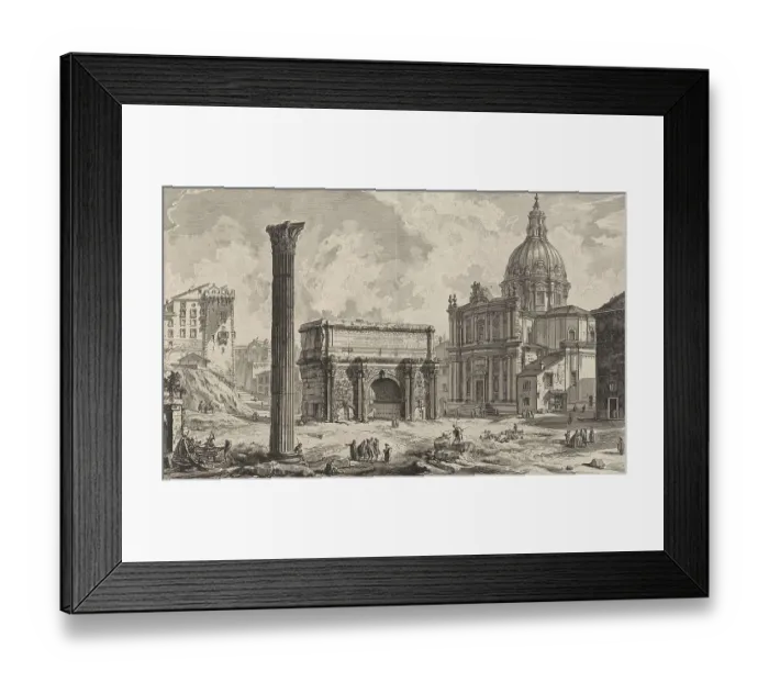 Framed Print : Ancient Rome, Arco di Settimio Severo