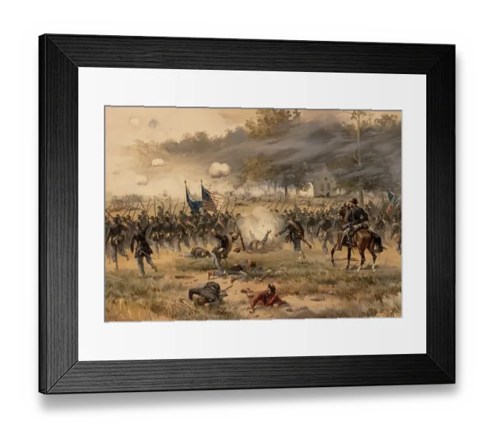 Framed Print : Battle of Antietam, also called Battle of Sharpsburg