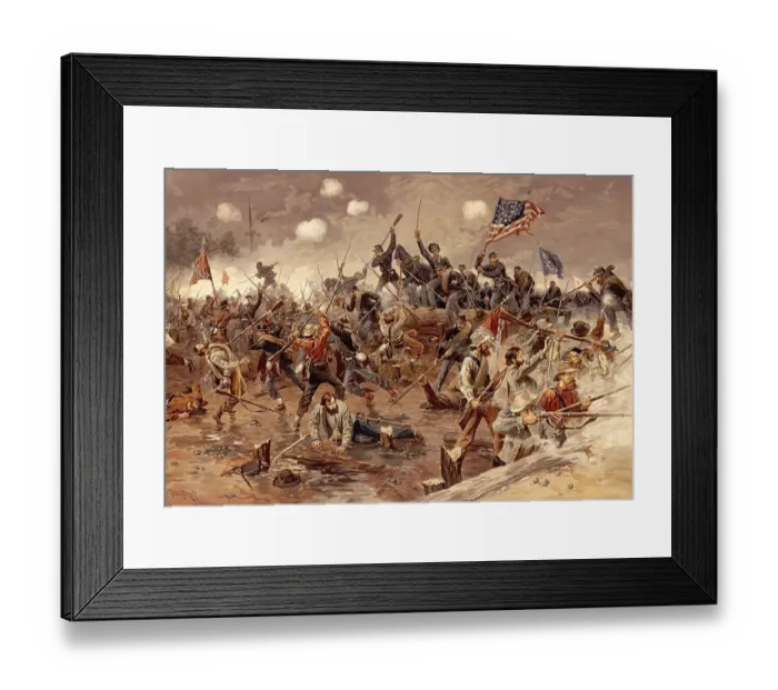 Framed Print : Battle of Spotsylvania Court House Framed Print : Battle of Spotsylvania Court House