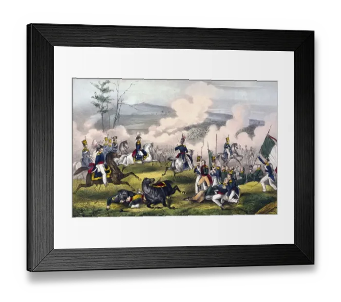 Framed Print : Battle of Palo Alto, 8 May 1846 Framed Print : Battle of Palo Alto, 8 May 1846