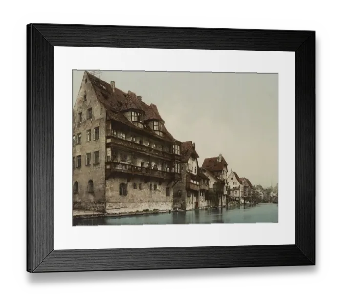 Framed Print : Lot at the Pegnitz, Nuremberg, Bavaria Framed Print : Lot at the Pegnitz, Nuremberg, Bavaria