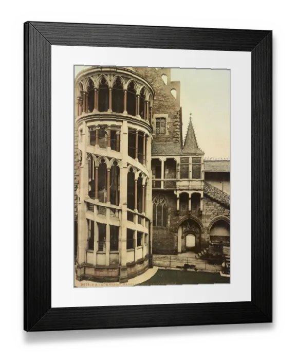 Framed Print : The Water Courtyard in the Germanic Museum in Nuremberg Framed Print : The Water Courtyard in the Germanic Museum in Nuremberg