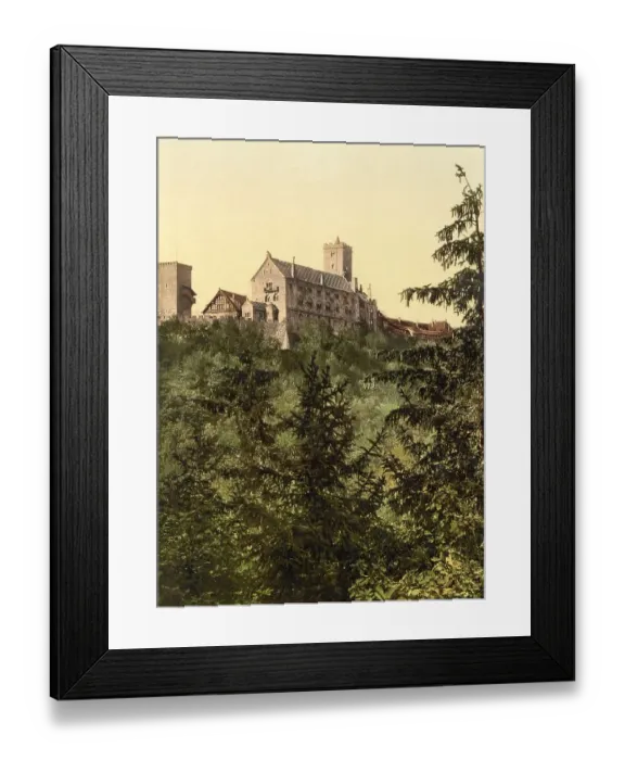 Framed Print : The Wartburg in Eisenach, Thuringia, c