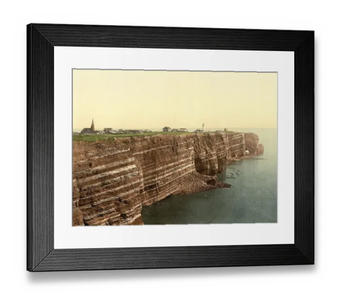 Framed Print : West Coast and the Upper Land, Helgoland Framed Print : West Coast and the Upper Land, Helgoland