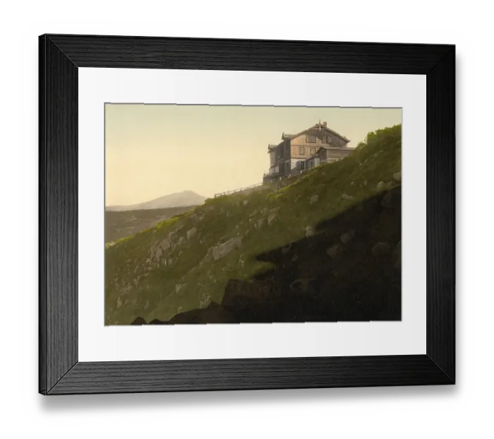Framed Print : Prinz Heinrichsbaude at the Schneekoppe