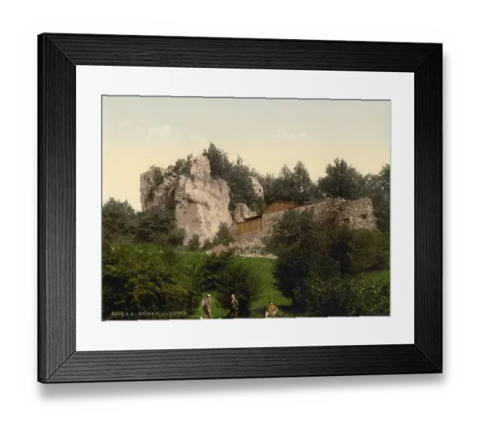 Framed Print : Schwarzfels Ruin in the Harz Mountains Framed Print : Schwarzfels Ruin in the Harz Mountains