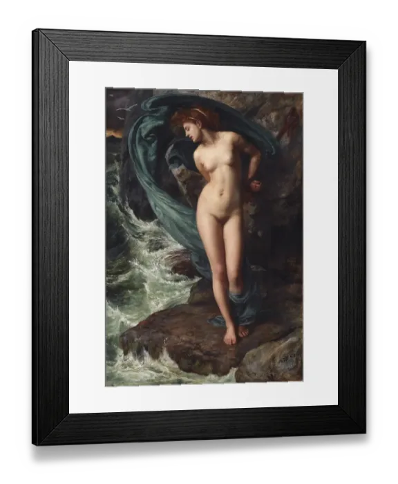 Framed Print : Andromeda, in Greek mythology the wife of Perseus and the daughter of the Ethiopian king Cepheus Framed Print : Andromeda, in Greek mythology the wife of Perseus and the daughter of the Ethiopian king Cepheus