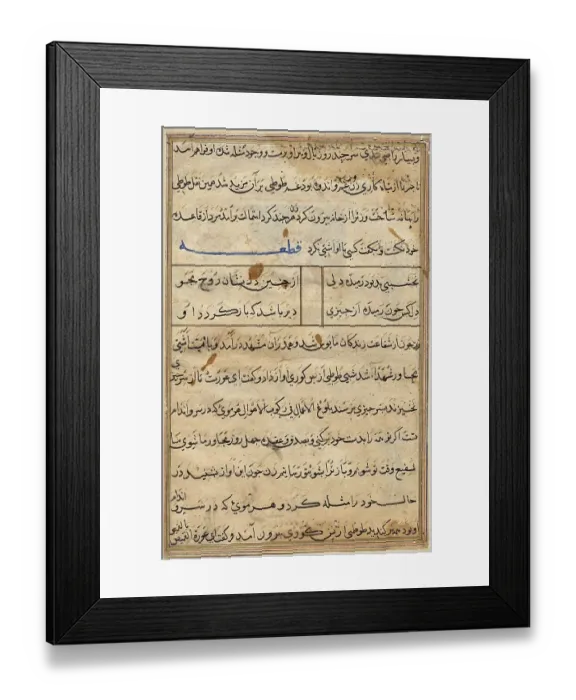 Framed Print : Page from Tales of a Parrot, text page Framed Print : Page from Tales of a Parrot, text page